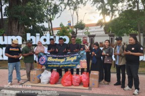 Berbagi Itu Indah, Media Berita Cakrawala Gelar Bagi Takjil Dan Buka Bersama 