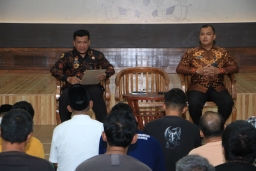 Optimalkan Pelayanan Kunjungan, Kabid Pembinaan Gelar Sosialisasi Aturan Idul Fitri 1447 H