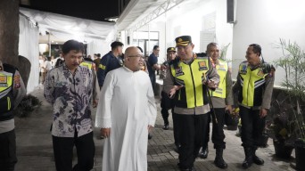 Kapolres Mojokerto Kota Cek Sejumlah Gereja Pastikan Rangkaian Ibadah Paskah Aman