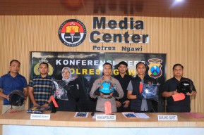 Polres Ngawi Amankan 2 Tersangka Pengeroyokan di Paron Motif Atribut Perguruan Silat