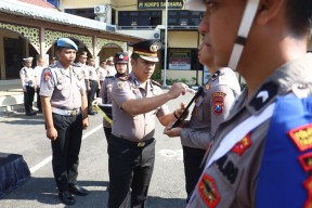 Polres Tanjung Perak PTDH Anggota, Kapolres Tekankan Penegakan Integritas