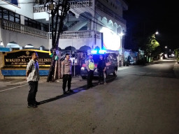 Patroli Harkamtibmas Polsek Semampir, Malam Minggu Terkendali