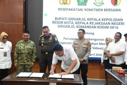 Forkopimda Sidoarjo Sinergi Percepatan Pembangunan Gerai KDKMP