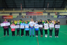 Raih Prestasi Gemilang Pekan Olahraga HUT PIPAS ke-22, Tim Korwil Madiun Sabet Juara 1 dan Pemain Terbaik Tenis Meja