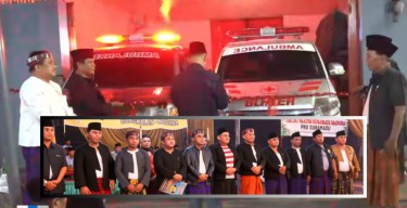 Tradisi Remoh Sandur Kian Solid, Pro Suramadu Serahkan Dua Unit Ambulans Gratis
