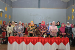 Tingkatkan Peran dan Sinergi, Dharma Wanita Persatuan Lapas I Madiun Adakan Pertemuan Rutin