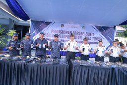 Sinergitas Lawan Narkoba, Kalapas I Madiun Ikuti Penandatanganan PKS BNNP Jatim dan Ditjenpas Jatim