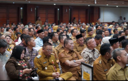 Hadir di Rakornas Kementan, Bupati Slamet Junaidi Komitmen Jadikan Sampang Penyokong Pangan Nasional