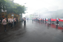 Polda Jatim Apresiasi Elemen Pekerja dan Mahasiswa,May Day di Jawa Timur Tertib dan Damai