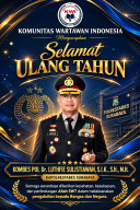 KWI Ucapkan Selamat HUT ke-50 Kapolrestabes Surabaya Kombes Pol Luthfie Sulistiawan, Apresiasi Kepemimpinan Humanis dan