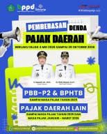 Pemkab Sidoarjo Berlakukan Pembebasan Denda Pajak Daerah Mulai 4 Mei 2026