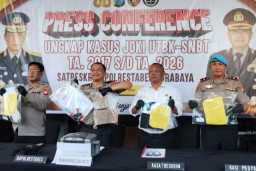 Polrestabes Surabaya Bongkar Sindikat Joki UTBK-SNBT dan Pemalsuan Dokumen, 14 Tersangka Diamankan