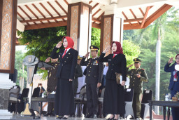 Pemkab Sidoarjo Gelar Upacara Bendera Peringatan Harkitnas ke 118 Tahun  2026