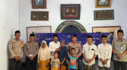 Jumat Berkah, Satlantas Polres Bangkalan Gelar “Polantas Menyapa” di Musholla Alfatih Pangeranan