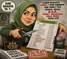 Diduga Sunat Anggara Dana Reses Tahun 2025, Oknum Anggota Komisi D DPRD Kota Surabaya Dari Fraksi PKB Dilaporkan AMI