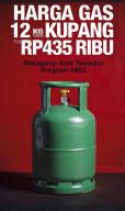 Harga Gas Elpiji 12 Kg Naik ke Rp435 Ribu, KWI NTT: Jangan Matikan UMKM