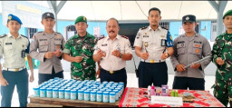 Rutan Kelas IIB Sampang Gelar Ikrar Zero Halinar dan Razia Gabungan Bersama APH