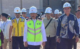 Kunjungi Desa Sejati, Mensos Gus Ipul Pastikan Pembangunan Sekolah Rakyat Berjalan Lancar