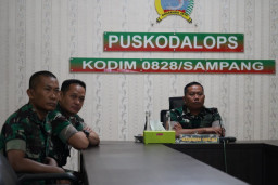 Dukung Modernisasi TNI AD, Dandim 0828/Sampang Paparkan Strategi Penguatan Yonif TP