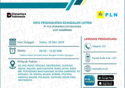 PLN Lakukan Pemadaman Bergilir di Sampang Hari Ini demi Optimalkan Layanan