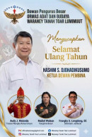 Tonaas Wangko Jimmy Audy Malonda: Hasyim Djojohadikusumo Inspirasi Pengabdian bagi Bangsa