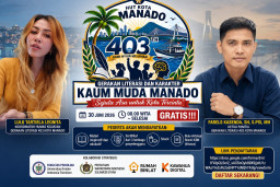 Sejuta Asa untuk Kota Tercinta, Gerakan Literasi dan Karakter Kaum Muda Manado 2026 Resmi Dibuka