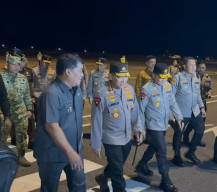 Kapolri Tiba di Manado, Gubernur Yulius Selvanus dan Forkopimda Sulut Tunjukkan Kekompakan