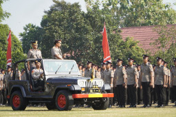 Kapolda Jatim Lantik 971 Bintara Remaja Lulusan SPN Polda Jatim