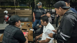 Polres Pasuruan Kota Amankan 4 orang Debt Collector Diduga Lakukan Pemerasan