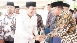 Bertepatan 1 Muharram 1448 H, Bupati Subandi Resmikan Menara Masjid At- Taqwa Kalanganyar