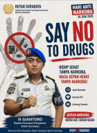 Perang Total Lawan Narkoba! Kasat Rutan Medaeng Henky Giantoro Tegaskan Warga Binaan Harus Bersih dab Kembali Jadi Priba