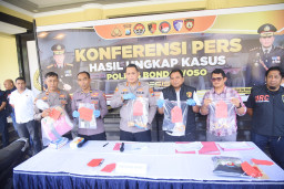 Polres Bondowoso Amankan DPO Kasus Curanmor di Tol Kalikangkung Jawa Tengah