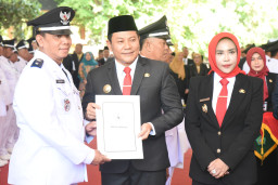 Bupati dan Wakil Bupati Sidoarjo Lantik 80 Kepala Desa Terpilih Hasil Pilkades  Serentak 2026