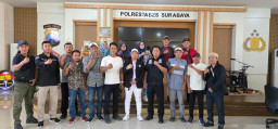 KWI Pimpinan Umar Hayat Audiensi dengan Polrestabes Surabaya, Perkuat Sinergi dan Kemitraan