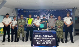 Sinergi dengan TNI-Polri, Rutan Sampang Gelar Penggeledahan Massal Berantas Halinar