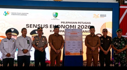 ​Bupati Slamet Junaidi Lepas Ribuan Petugas Sensus Ekonomi 2026 Kabupaten Sampang
