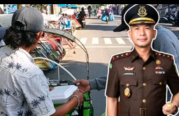 Sinergi Muharram: Kajari Sampang Gandeng Media Bagikan Nasi Kotak untuk Tukang Becak Hari Ini