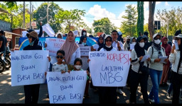 Aliansi Pemuda Sampang Gelar Aksi Damai, Desak Keberlanjutan Program Makan Bergizi Gratis
