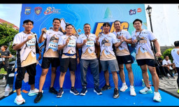 Meriahkan Hari Jadi Korps Bhayangkara, Polres Sampang Hadiri Semeru Fun Run 2026 di Kawasan Bersejarah Surabaya