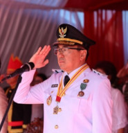 Pimpin Upacara HUT ke-403, Andrei Angouw Tegaskan Komitmen Bangun Manado yang Maju dan Sejahtera