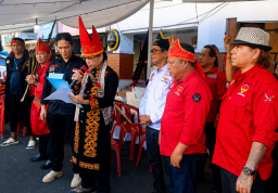 Audy Jimmy Malonda Kukuhkan Pengurus Waraney Tanah Toar Lumimuut 2026–2031