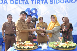 Bupati Subandi Dorong Perumda Delta Tirta Terus Meningkatkan Layanan