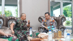 Perkuat Sinergitas Penegak Hukum, Kapolres Pasuruan Jalin Silaturahmi dengan TNI dan Kejaksaan