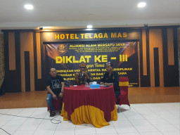 Malam Terakhir Diklat Ke-III Aliansi Jaya Bersatu, Perkuat Keorganisasian dan Soliditas Anggota