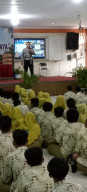 Polsek Semampir Bekali 270 Peserta MPLS SMPN 11 Surabaya dengan Edukasi Tertib Lalu Lintas dan Anti Narkoba