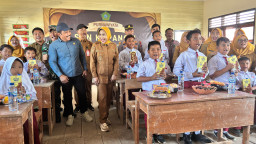 Wabup Sidoarjo Tinjau SD Terpencil, Pastikan Perbaikan dan MBG