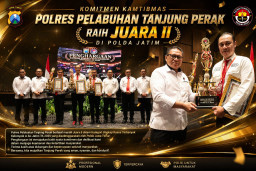 Satresnarkoba Polres Pelabuhan Tanjung Perak Ukir Prestasi, Juara II Ungkap Kasus Semester I 2026 dari Polda Jatim
