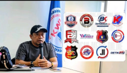 Pimpinan Komisaris Umar Hayat, S. Pd., Gelar Rapat Jelang HUT 12 Media Online Bersama Para Pemred