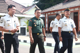 Kepastian Hukum dan Pembinaan Berjalan Optimal, Kepala Pengadilan Militer V-22 Jayapura Gelar Wasmat di Lapas Kelas 1