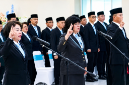 Gubernur Yulius Selvanus Perkuat Reformasi Birokrasi, Tiga Pejabat Eselon II Dilantik untuk Akselerasi Pelayanan Publik